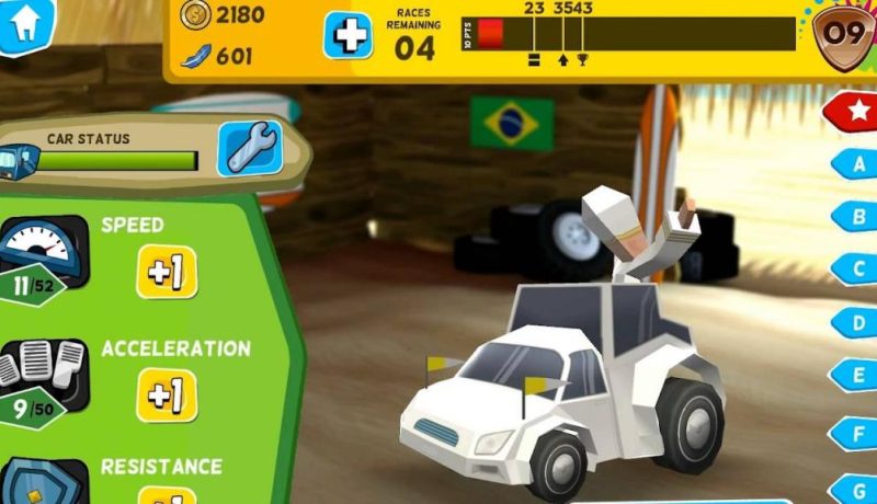 And Here’s a Racing Game Where You Drive the Popemobile, as the Pope
