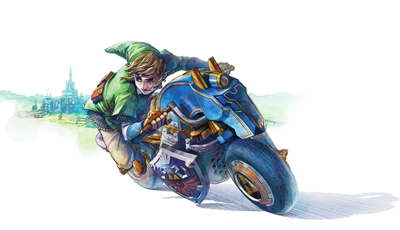 Mario Kart 8 Link's Master Cycle