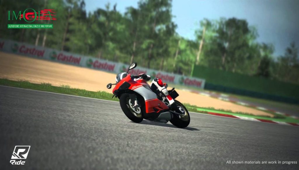 More Motorcycle Action on Ride’s Imola Track
