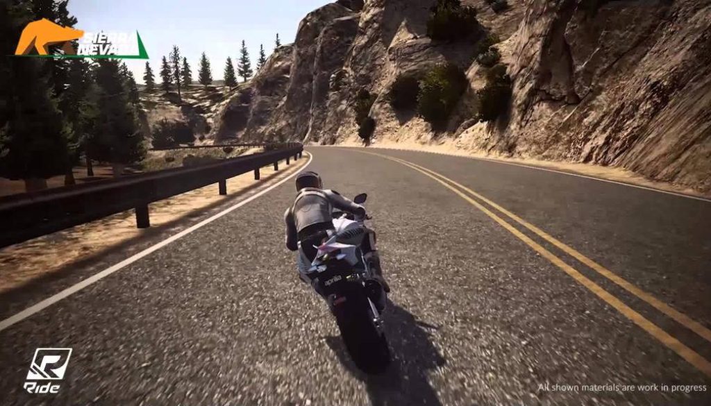 Ride Shows off Sierra Nevada Track