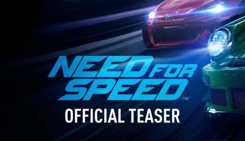 Need For Speed To Get Reboot This Fall