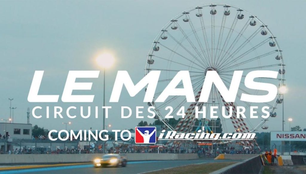 24 Hours Of LeMans Circuit Coming To iRacing