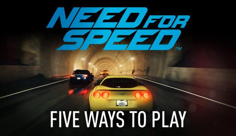 New Need For Speed Trailer Reveals “Five Ways To Play”