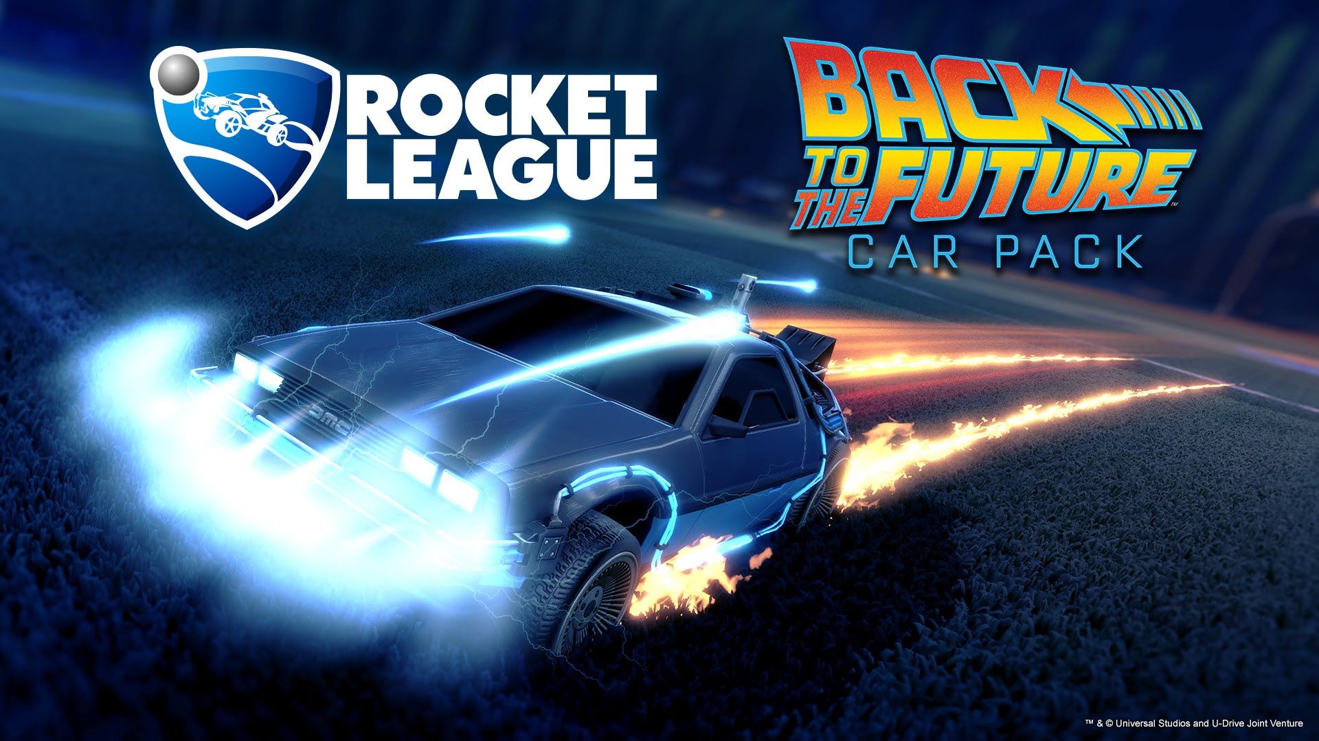 On October 21, The Delorean Comes To Rocket League