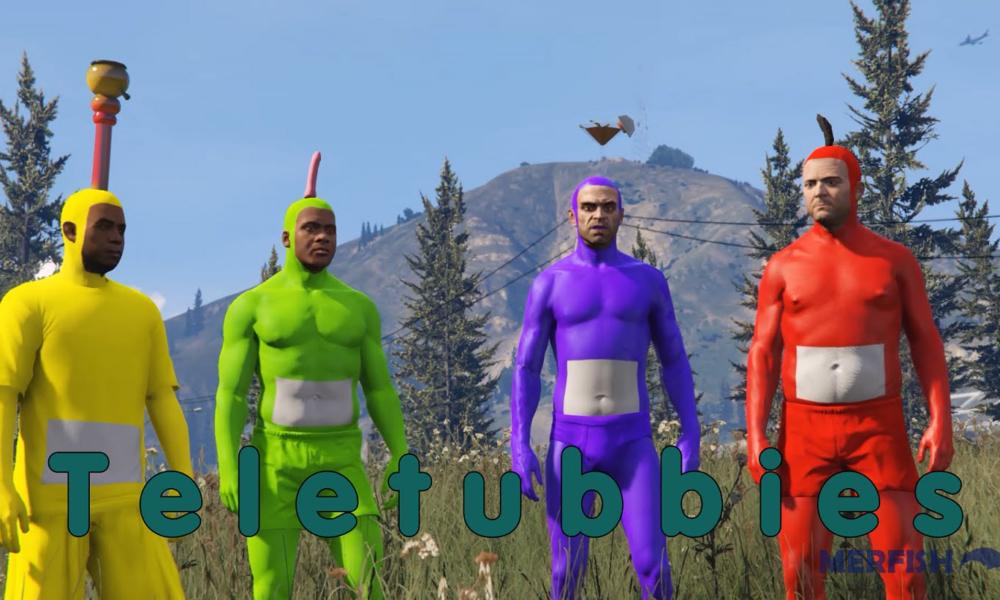BREAKING NEWS: Teletubbies Intro Recreated In GTA V