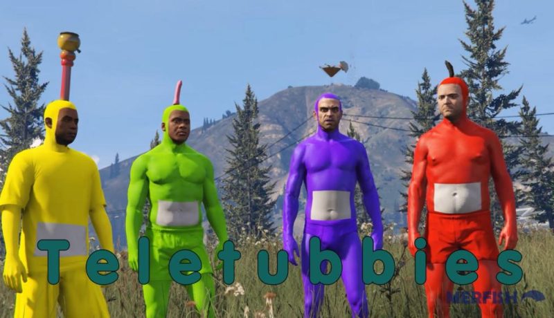 BREAKING NEWS: Teletubbies Intro Recreated In GTA V