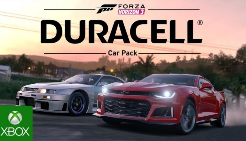 Forza Horizon 3 Gives You Seven New Cars In Duracell Car Pack