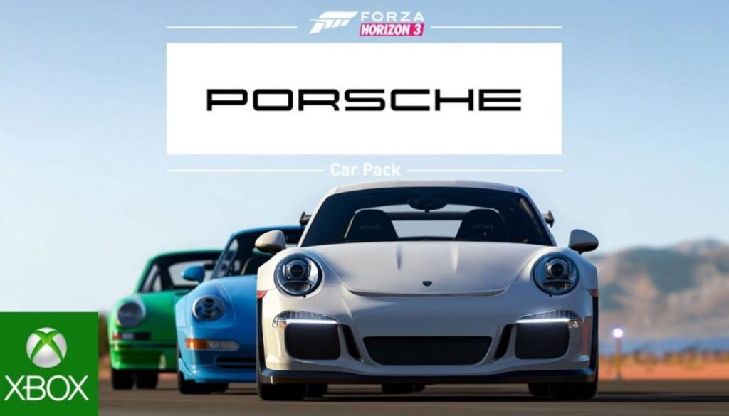 New Porsche Options For Forza Horizon 3