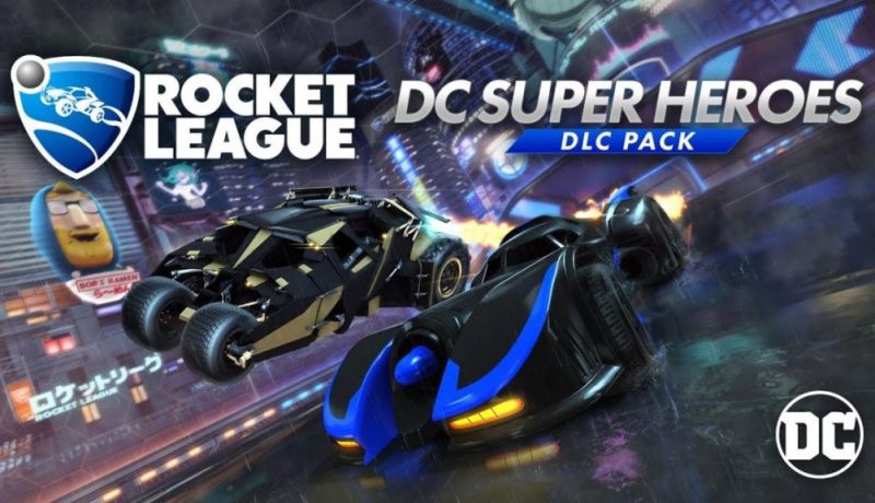 Rocket League Introduces DC Super Heroes DLC Pack