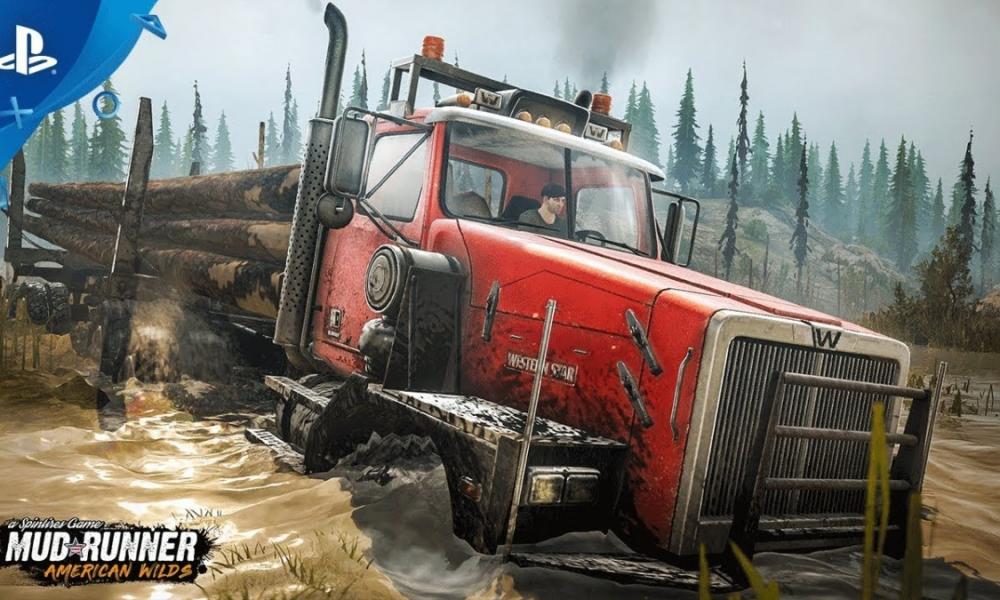 SpinTires: MudRunner Ventures Into American Wilds In This Teaser Trailer