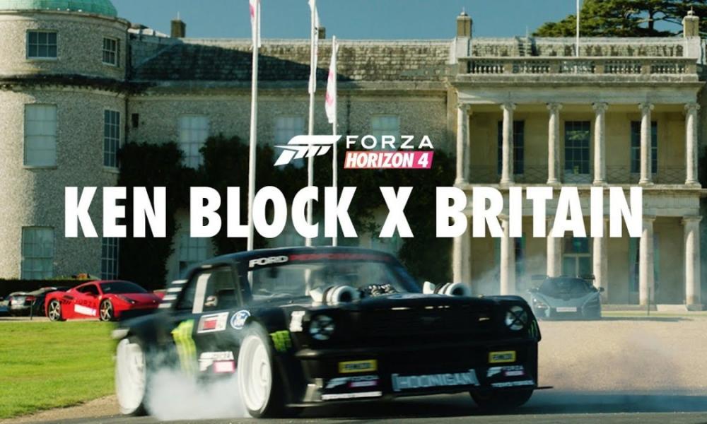 Ken Block Lays Down Some Rubber At The Goodwood Estate