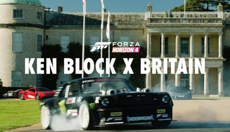 Ken Block Lays Down Some Rubber At The Goodwood Estate
