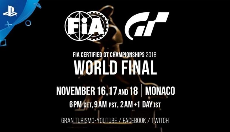 The 2018 Gran Turismo Sport World Championship Begins