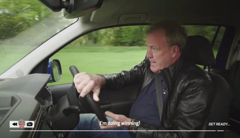 Race Pickups Around Welsh Farmland In The Grand Tour Game