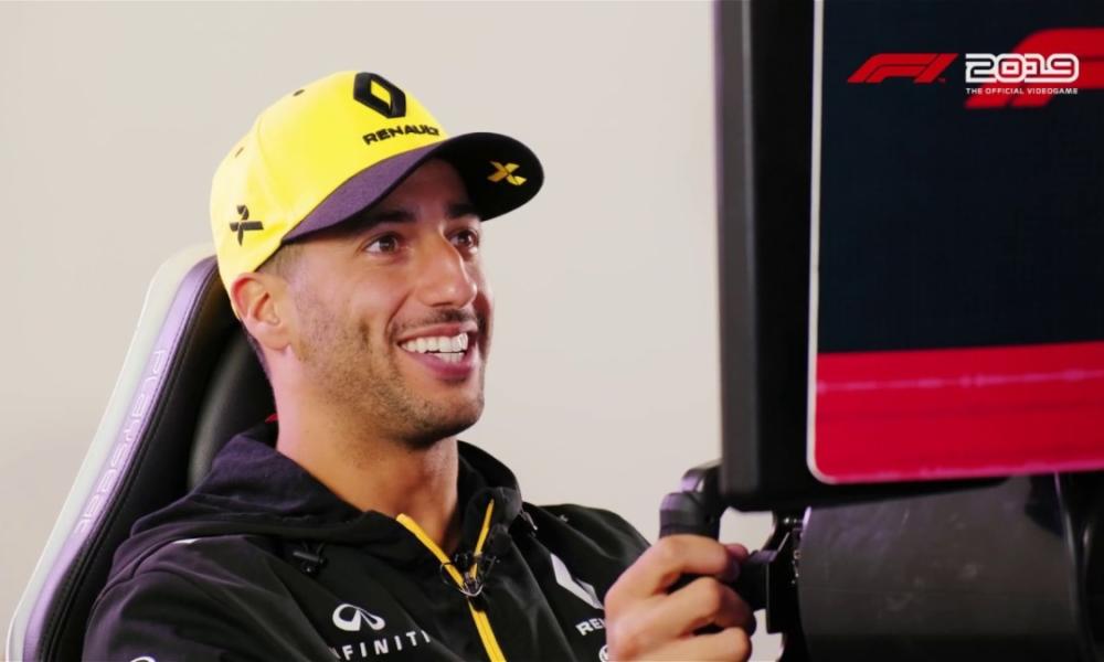 Daniel Ricciardo Drives The Circuit Paul Ricard In F1 2019