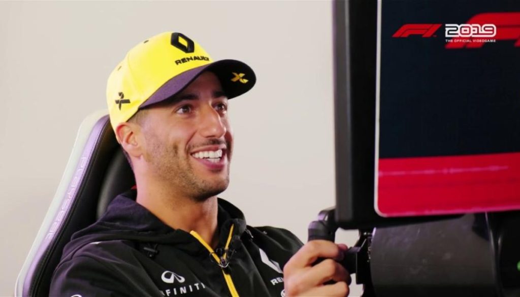 Daniel Ricciardo Drives The Circuit Paul Ricard In F1 2019