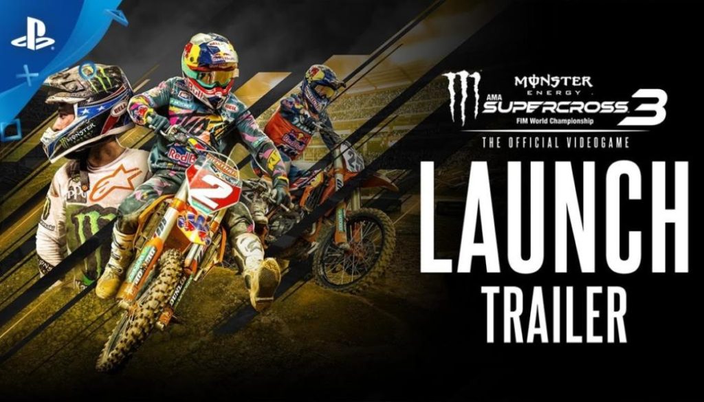 Monster Energy Supercross – The Official Videogame 3 – Has Officially Launched
