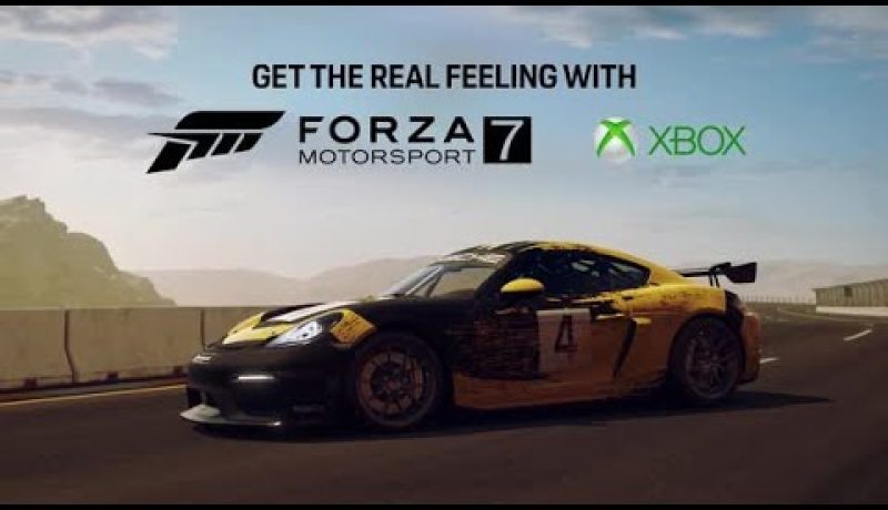 Porsche Dealers Offer Forza Motorsport 7 And 718 Cayman GT4 Clubsport Model
