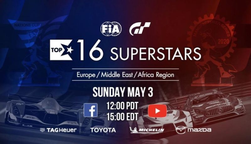 Gran Turismo Sport Top 16 Superstars Showdown EMEA Region
