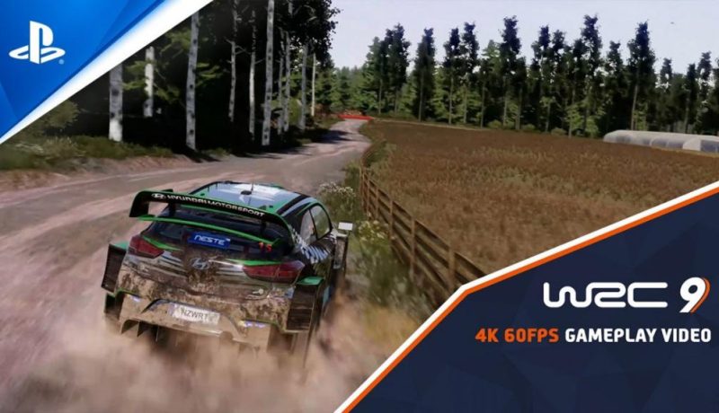 WRC 9 Gameplay Video Released