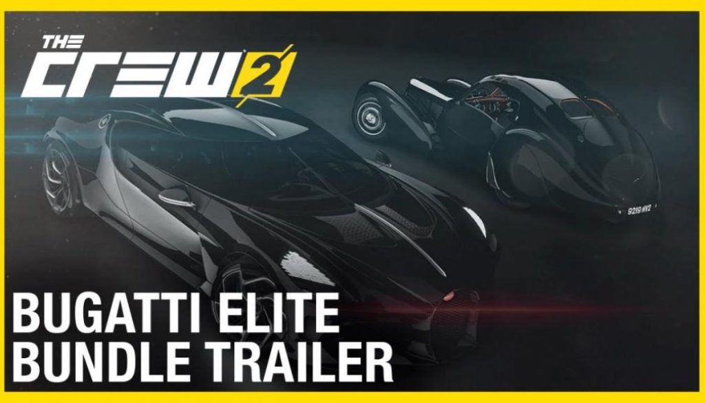 The Crew 2 Offers Bugatti Elite Bundle