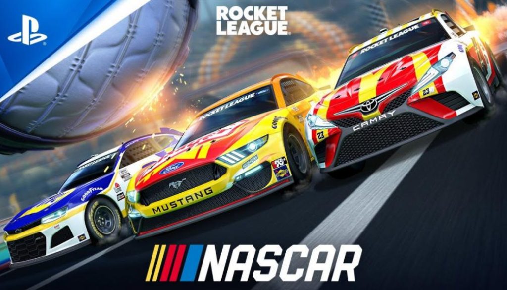Rocket League Adds NASCAR Fan Pack