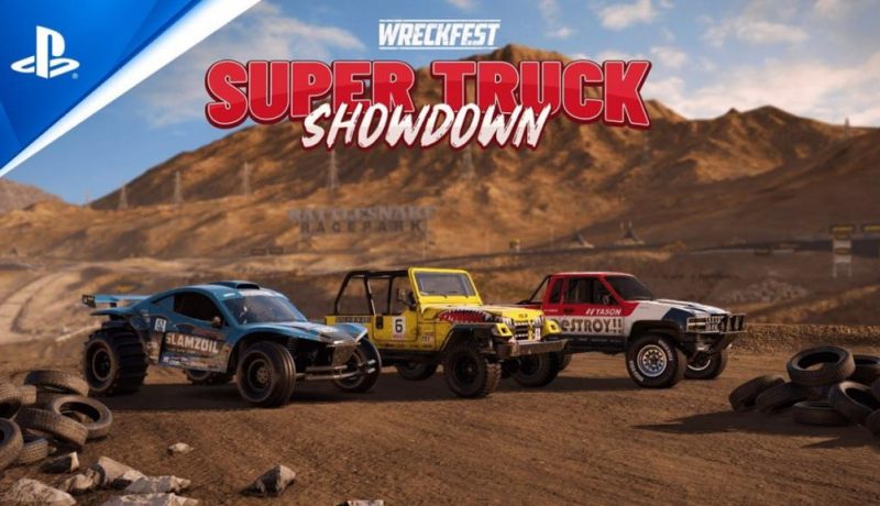Wreckfest Debuts Off-Road Car Pack Trailer