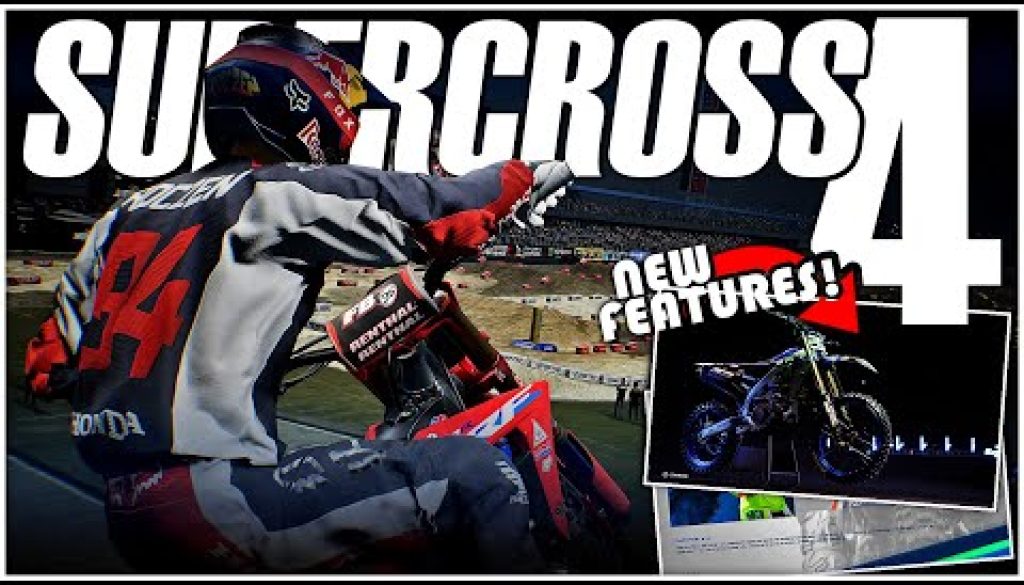 First Time Look & NEW FEATURES! – Monster Energy Supercross – The Official Videogame 4