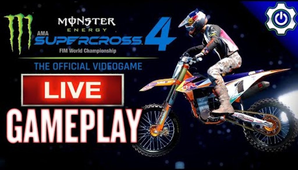 Monster Energy Supercross 4 – Live Gameplay