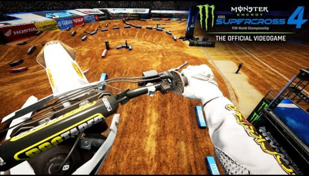 Monster Energy Supercross 4 – First Person & Mud Gameplay