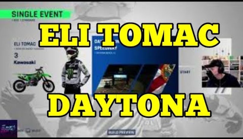 SUPERCROSS 4 | Eli Tomac | Daytona
