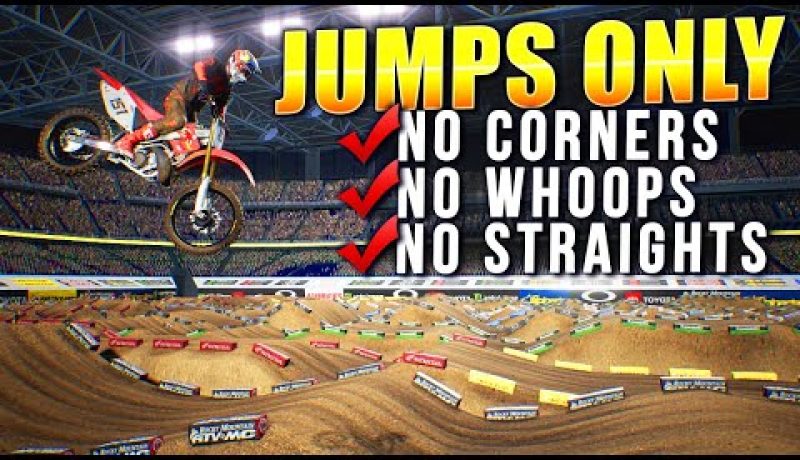JUMPS ONLY! – This Track Is Annoying – Monster Energy Supercross 4 Gameplay