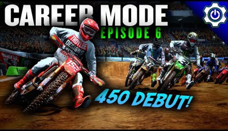 Moving Up to the 450 Class! – Supercross 4 Career Mode Ep. 6