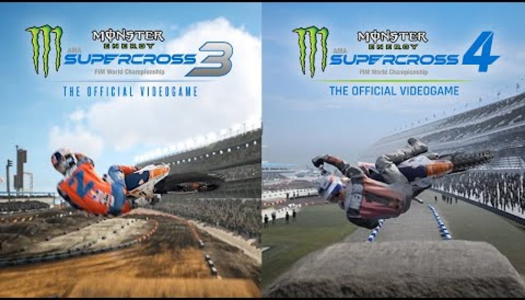 Supercross 3 vs Supercross 4 | Direct Comparison