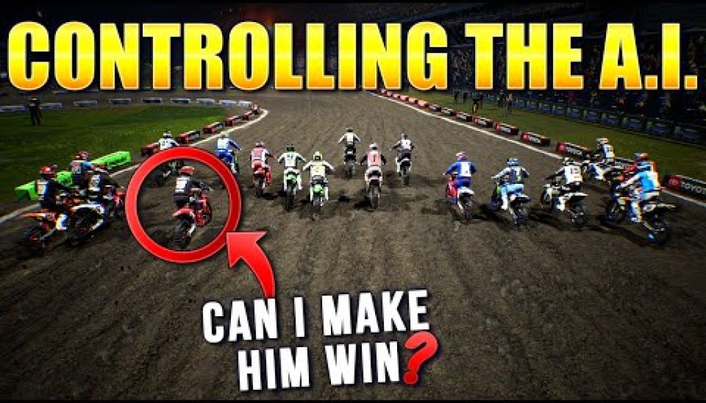 Controlling The A.I. – Can We Decide Who Wins? – Monster Energy Supercross 4
