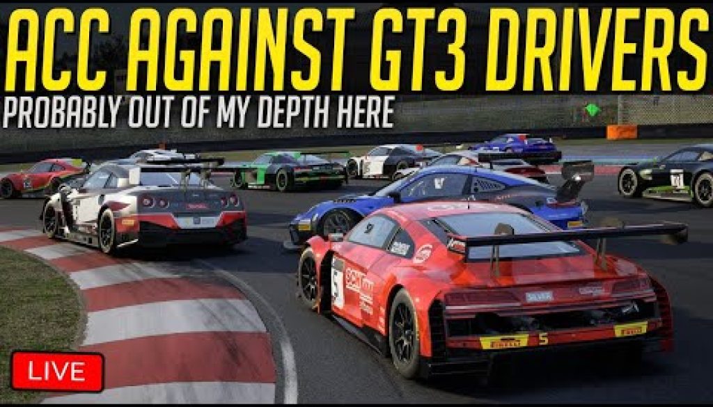 Assetto Corsa Competizione Against Real GT3 Drivers