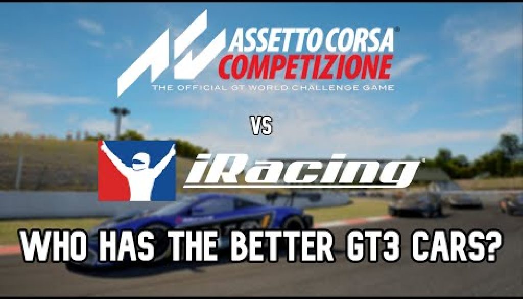iRacing vs Assetto Corsa Competizione – Who Has The Better GT3 Cars?