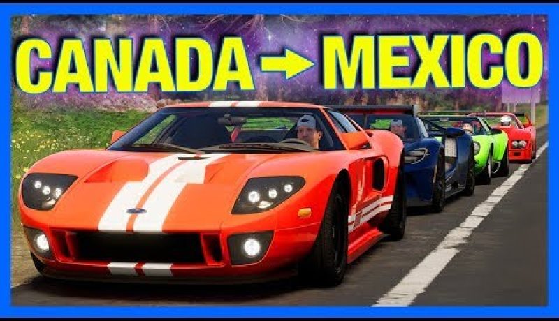 The Crew 2 Online : CANADA to MEXICO!! (Gumball Rally)