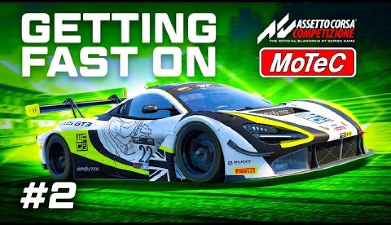 Getting Fast On Assetto Corsa Competizione // Setups & MoTeC