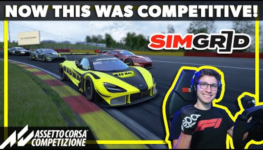 Assetto Corsa Competizione | SIM GRID daily race in ACC! Now This Was a Competitive Online Race!