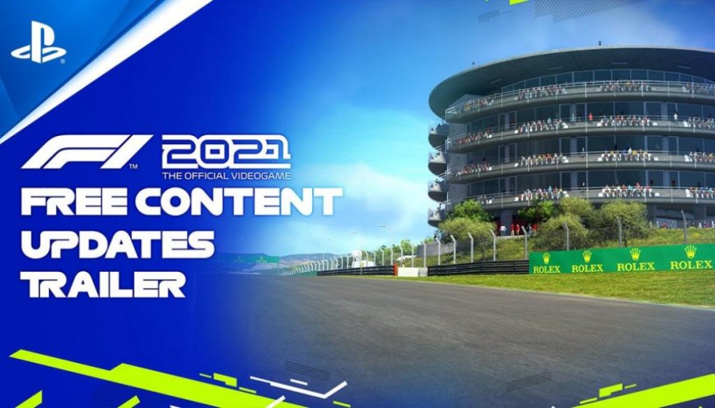 F1 2021 Has Free Content Updates