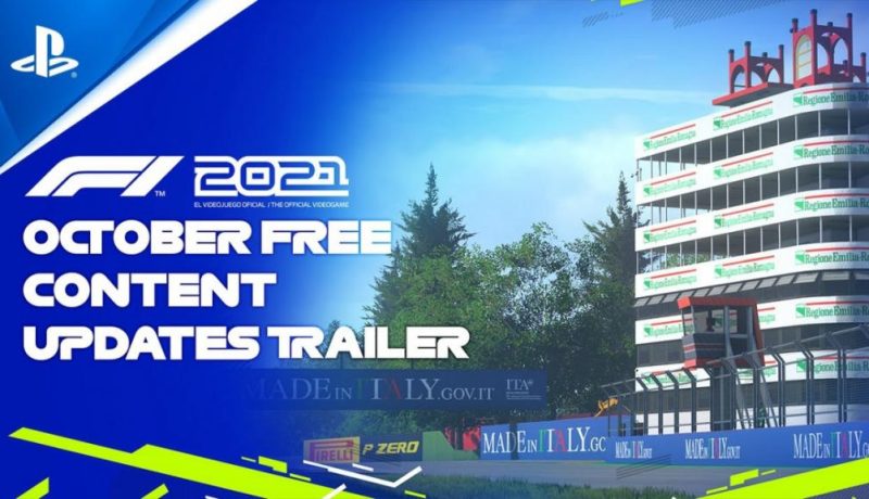 F1 2021 Adds Imola Circuit For Free October Update