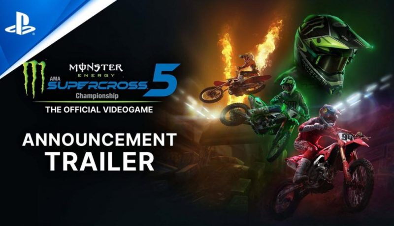 Monster Energy Supercross 5 Arriving In March 2022