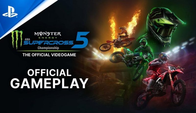 Monster Energy Supercross: The Official Videogame 5 Gameplay Trailer