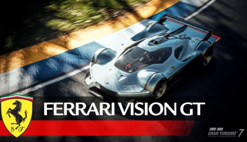 Gran Turismo 7 Reveals Ferrari Vision Gran Turismo Car