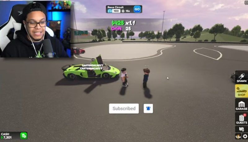 THIS IS THE BEST NEW RACING GAME IN ROBLOX Drive World(0)