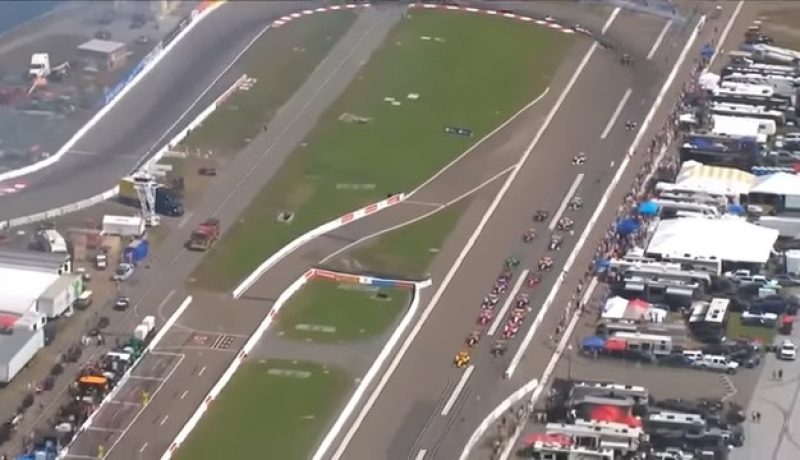 IndyCar Series Streets of St Petersburg Start Huge Crash(0)