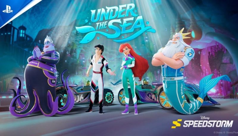 Disney Speedstorm Goes To Atlantis To Visit Little Mermaid